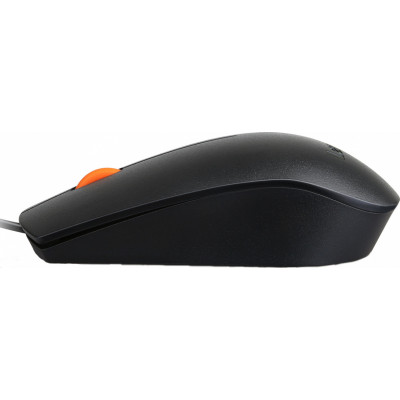 Клавиатура + мышь Lenovo 300 U клав:черный мышь:черный USB