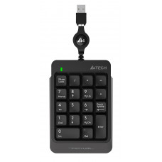 Числовой блок A4Tech Fstyler FK13 серый USB slim для ноутбука