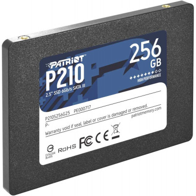 Накопитель SSD Patriot SATA-III 256GB P210S256G25 P210 2.5"