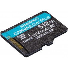 Флеш карта microSDXC 512GB Kingston SDCG3/512GBSP Canvas Go! Plus w/o adapter