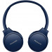 Гарнитура накладные Panasonic RB-HF420BGEA синий беспроводные bluetooth оголовье
