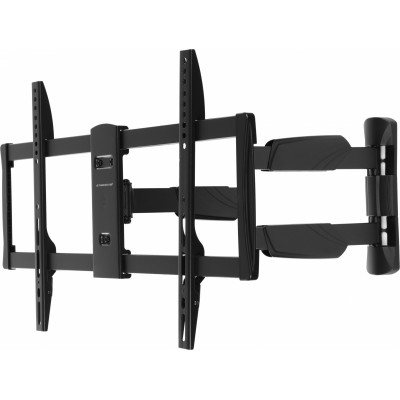 Кронштейн для телевизора Ultramounts UM909 черный 37"-75" макс.35кг настенный поворотно-выдвижной и наклонный