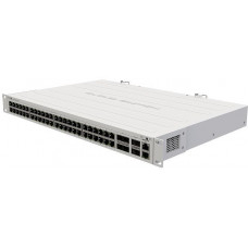 Коммутатор MikroTik CRS354-48G-4S+2Q+RM 1x100Мбит/с 48x1Гбит/с 4SFP+ 2xQSFP+ управляемый