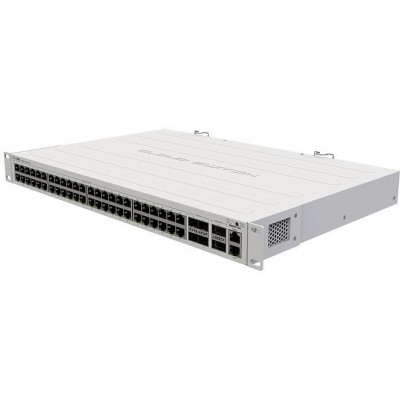 Коммутатор MikroTik CRS354-48G-4S+2Q+RM 1x100Мбит/с 48x1Гбит/с 4SFP+ 2xQSFP+ управляемый
