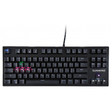 Клавиатура SunWind SW-K900G механическая черный USB Multimedia for gamer LED (1422332) кабель 1.8м