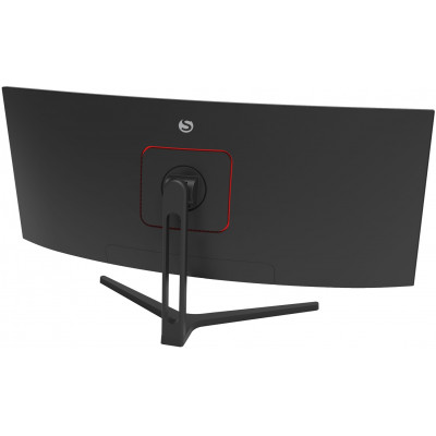 Монитор SunWind 34" SM-34QV401 черный VA LED 1ms 21:9 HDMI матовая 300cd 178гр/178гр 3440x1440 165Hz G-Sync DP WQ 5.6кг