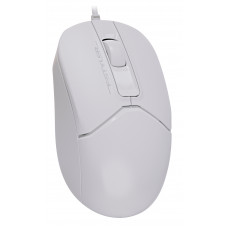 Мышь A4Tech Fstyler FM12S белый оптическая 1200dpi silent USB 3but (FM12S WHITE)