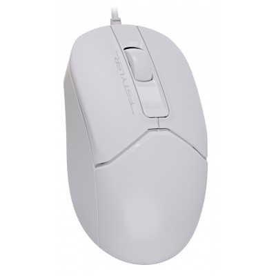 Мышь A4Tech Fstyler FM12S белый оптическая 1200dpi silent USB 3but (FM12S WHITE)