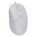 Мышь A4Tech Fstyler FM12S белый оптическая 1200dpi silent USB 3but (FM12S WHITE)
