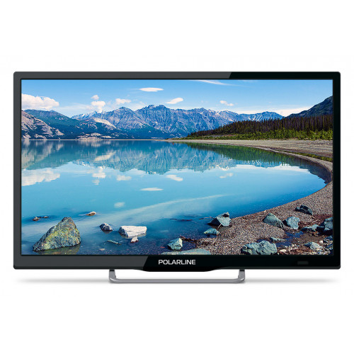 Телевизор LED PolarLine 24" 24PL12TC черный HD 60Hz DVB-T DVB-T2 DVB-C DVB-S2 (RUS)