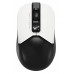 Мышь A4Tech Fstyler FG12 Panda белый/черный оптическая 1200dpi беспров. USB 3but