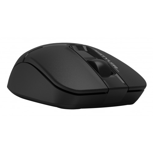 Мышь A4Tech Fstyler FG12S черный оптическая 1200dpi silent беспров. USB 3but (FG12S BLACK)
