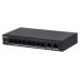 Коммутатор Dahua DH-PFS3010-8GT-96 10x1Гбит/с 7PoE+ 1PoE++ 96W неуправляемый