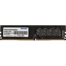 Память DDR4 32Gb 2666MHz Patriot PSD432G26662 Signature RTL PC4-21300 CL19 DIMM 288-pin 1.2В dual rank Ret