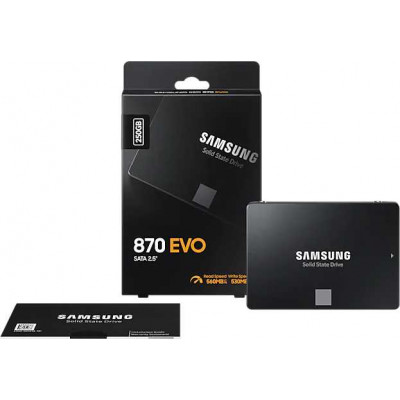 Накопитель SSD Samsung SATA-III 250GB MZ-77E250BW 870 EVO 2.5"