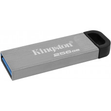 Флеш Диск Kingston 256GB DataTraveler Kyson DTKN/256GB USB3.2 серебристый/черный