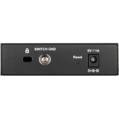 Коммутатор D-Link DGS-1100-05V2/A1A (L2) 5x1Гбит/с настраиваемый
