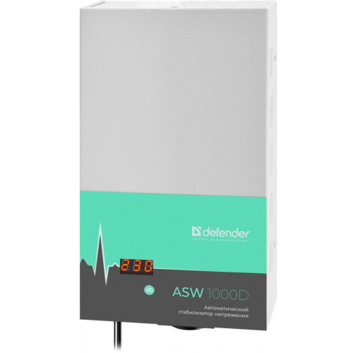 Стабилизатор напряжения Defender ASW 1000D 600Вт 1000ВА белый