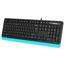 Клавиатура A4Tech Fstyler FKS10 черный/синий USB (FKS10 BLUE)