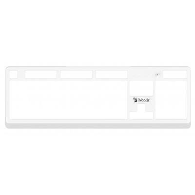 Клавиатура A4Tech Bloody B810RC механическая белый/черный USB for gamer LED