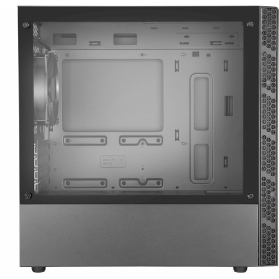 Корпус Cooler Master MasterBox MB400L w/o ODD черный без БП mATX 4x120mm 3x140mm 2xUSB3.0 audio bott PSU