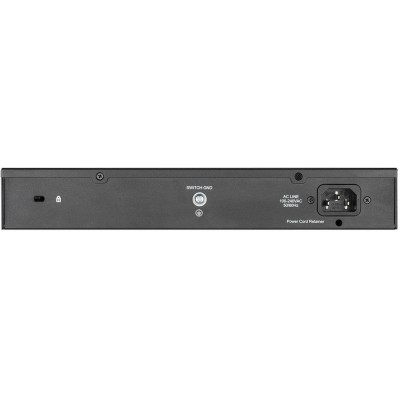 Коммутатор D-Link DES-1018MPV2/A 16x100Мбит/с 2x1Гбит/с 2xКомбо(1000BASE-T/SFP) 16PoE+ 247W неуправляемый