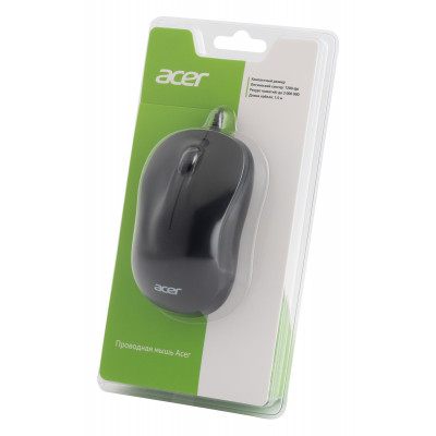 Мышь Acer OMW140 черный оптическая 1200dpi USB 3but (ZL.MCEEE.00L)