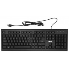 Клавиатура Acer OKW120 черный USB Multimedia (ZL.KBDEE.006)