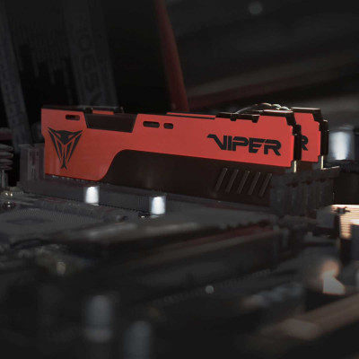 Память DDR4 2x16Gb 3200MHz Patriot PVE2432G320C8K Viper Elite II RTL Gaming PC4-25600 CL18 DIMM 288-pin 1.35В kit с радиатором Ret
