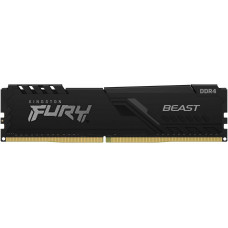 Память DDR4 16Gb 3600MHz Kingston KF436C18BB/16 Fury Beast Black RTL Gaming PC4-28800 CL18 DIMM 288-pin 1.35В single rank с радиатором Ret