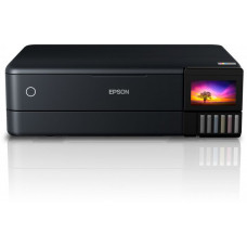 МФУ струйный Epson L8180 (C11CJ21403/402/504/502) A3 Duplex Net WiFi черный