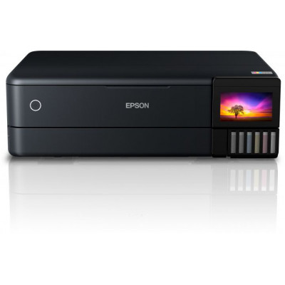 МФУ струйный Epson L8180 (C11CJ21403/402/504/502) A3 Duplex Net WiFi черный