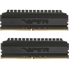 Память DDR4 2x32Gb 3200MHz Patriot PVB464G320C6K Viper 4 Blackout RTL Gaming PC4-25600 CL16 DIMM 288-pin 1.35В kit с радиатором Ret