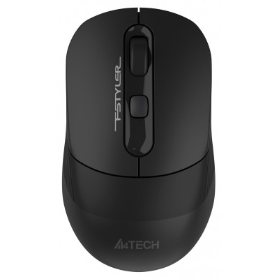 Мышь A4Tech Fstyler FB10C черный оптическая 2000dpi беспров. BT/Radio USB 4but (FB10C STONE BLACK)