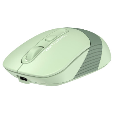 Мышь A4Tech Fstyler FB10C зеленый оптическая 2000dpi беспров. BT/Radio USB 4but (FB10C MATCHA GREEN)