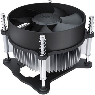 Устройство охлаждения(кулер) Deepcool CK-11508 PWM Soc-1151/1200 черный 4-pin 17-30dB Al 65W 245gr Ret (DP-ICAS-CK11508-P)