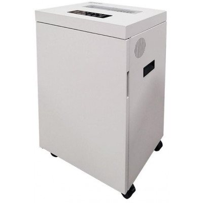 Шредер Office Kit S500 белый (секр.P-5) фрагменты 17лист. 50лтр. скрепки скобы пл.карты CD