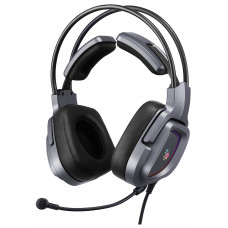 Наушники с микрофоном A4Tech Bloody G575 серый 2м мониторные USB оголовье (G575 USB/ GREY)