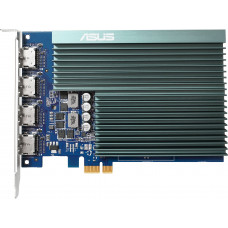 Видеокарта Asus PCI-E 2.0 GT730-4H-SL-2GD5 NVIDIA GeForce GT 730 2Gb 64bit GDDR5 902/5010 HDMIx4 HDCP Ret