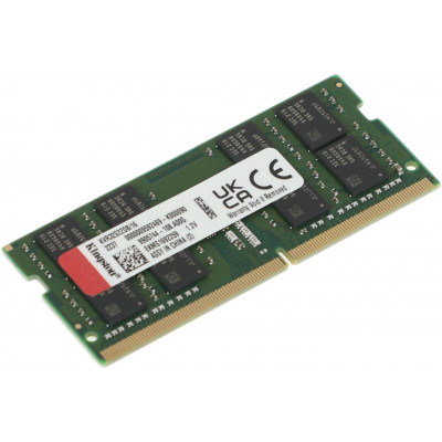 Память DDR4 16Gb 3200MHz Kingston KVR32S22D8/16 VALUERAM RTL PC4-25600 CL22 SO-DIMM 260-pin 1.2В dual rank Ret Память DDR4 16Gb 3200MHz Kingston KVR32S22D8/16 VALUERAM RTL PC4-25600 CL22 SO-DIMM 260-pin 1.2В dual rank Ret