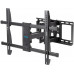 Кронштейн для телевизора Kromax GALACTIC-57 черный 32"-75" макс.60кг настенный поворотно-выдвижной и наклонный