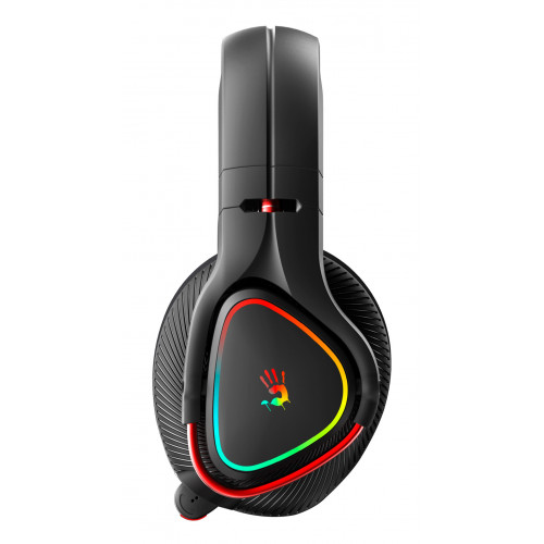 Наушники с микрофоном A4Tech Bloody MR710 черный 1.5м мониторные BT/Radio оголовье (MR710 BLACK)