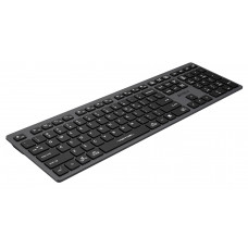 Клавиатура A4Tech Fstyler FBX50C черный USB беспроводная BT/Radio slim Multimedia (FBX50C GREY)