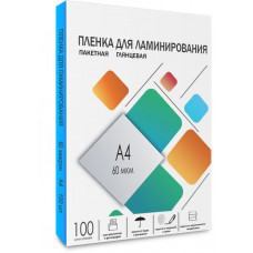Пленка для ламинирования Heleos 60мкм A4 (100шт) глянцевая 216x303мм LPA4-60