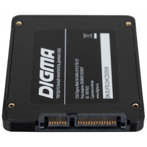 Накопитель SSD Digma SATA-III 512GB DGSR2512GS93T Run S9 2.5"