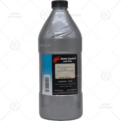 Тонер HP LJ 1200/1010 (MPT5), 1 кг, Static Control (Silver) (9 шт. в коробке)