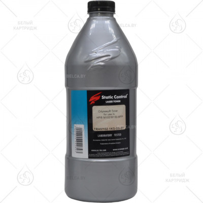 Тонер HP LJ Pro M102/130/104/132 (CRG-047/CF217A/Х) (TRHM102-1KG-OS), 1 кг, Static Control (Silver) (9 шт. в коробке)