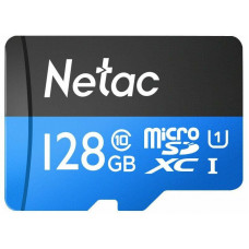 Флеш карта microSDXC 128GB Netac NT02P500STN-128G-S P500 w/o adapter