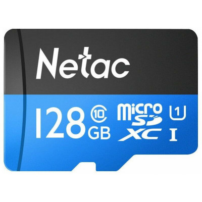 Флеш карта microSDXC 128GB Netac NT02P500STN-128G-S P500 w/o adapter