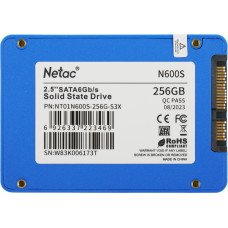Накопитель SSD Netac SATA-III 256GB NT01N600S-256G-S3X N600S 2.5"